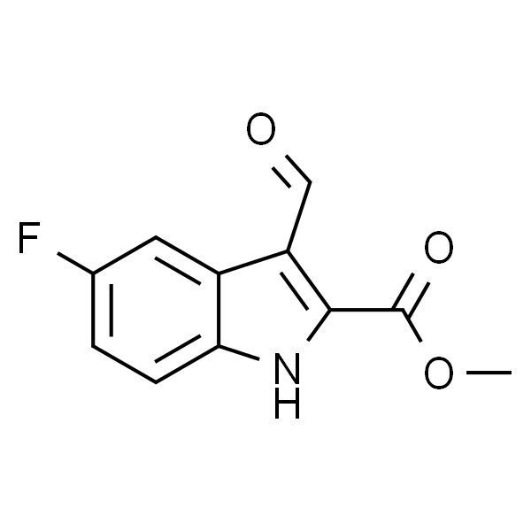 5-氟-3-甲酰基-1H-吲哚-2-羧酸甲酯