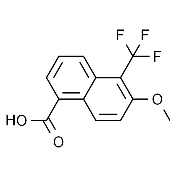 6-甲氧基-5-(三氟甲基)-1-萘甲酸