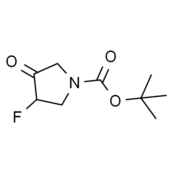 N-Boc-3-氟-4-氧代吡咯烷