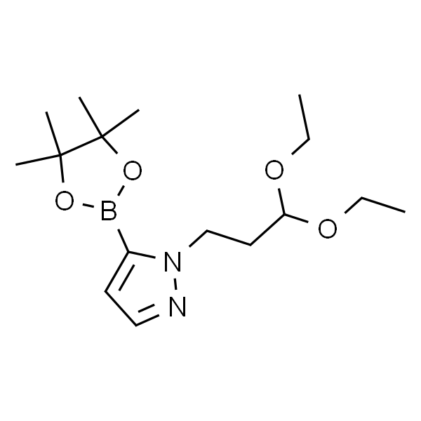 1-(3,3-二乙氧基丙基)-5-(4,4,5,5-四甲基-1,3,2-二噁硼烷-2-基)-1H-吡唑