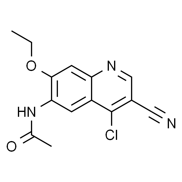 N-(4-氯-3氰基-7-乙氧基-6-喹啉)乙酰胺