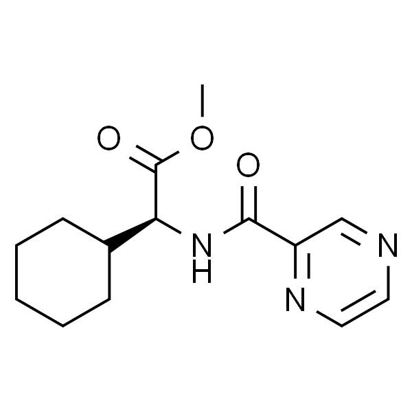 Cyclohexaneacetic acid, α-[(2-pyrazinylcarbonyl)aMino]-, Methyl ester, (αS)-