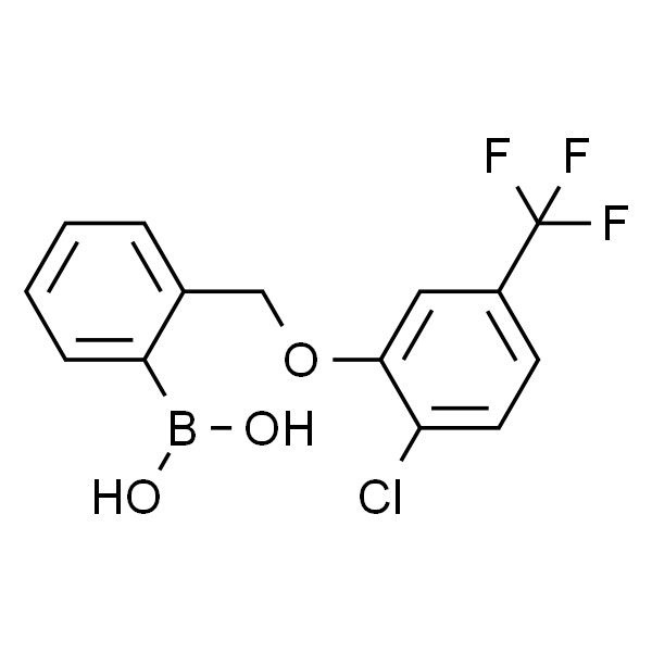 2-((2'-氯-5'-(三氟甲基)苯氧基)甲基)苯基硼酸