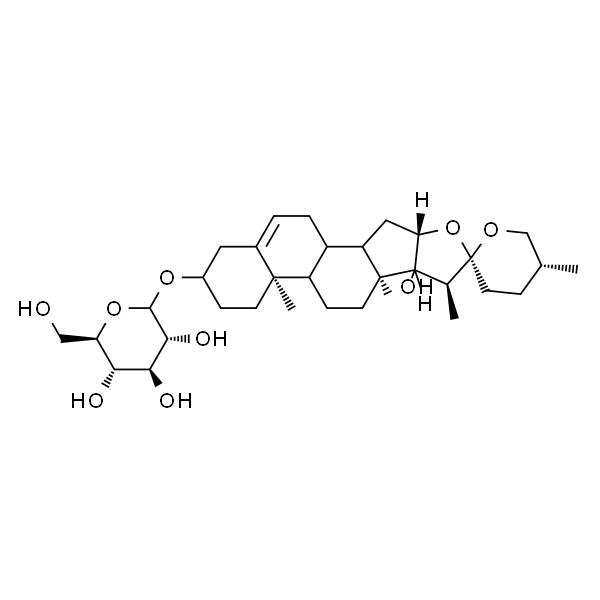 Glucopyranoside,(3beta,25R)-17-hydroxyspirost-5-en-3-yl