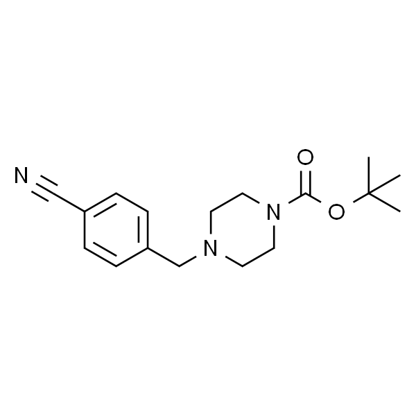 1-boc-4-(4-氰基苄基)哌嗪