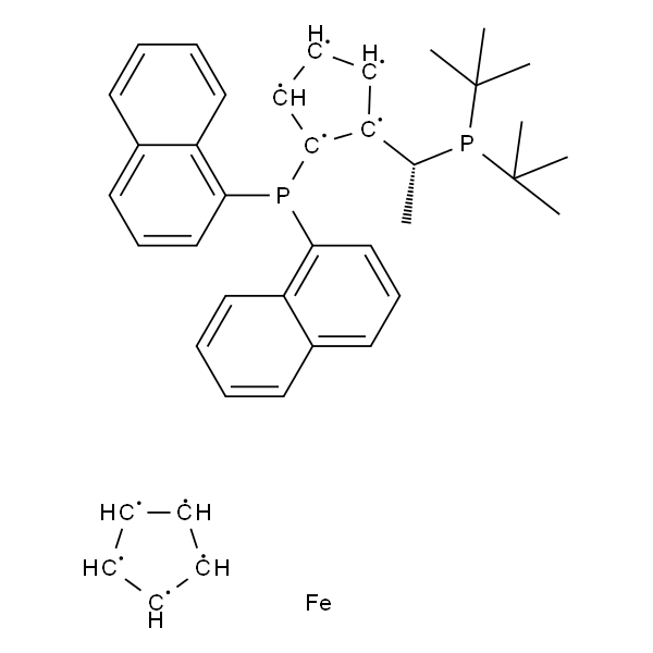 (R)-1-[(S)-2- [二(1-萘基)膦基]二茂铁基]乙基二叔丁基膦