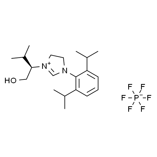(S)-1-(2,6-diisopropylphenyl)-3-(1-hydroxy-3-methylbutan-2-yl)-4,5-dihydro-1H-imidazol-3-ium hexafluorophosphate(V)