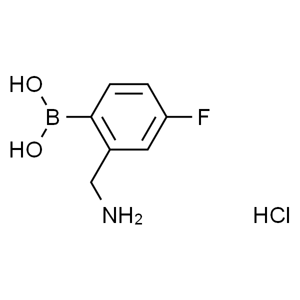 2-氨甲基-4-氟苯基硼酸盐酸盐