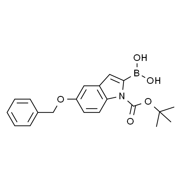 (5-(苄氧基)-1-(叔丁氧基羰基)-1H-吲哚-2-基)硼酸