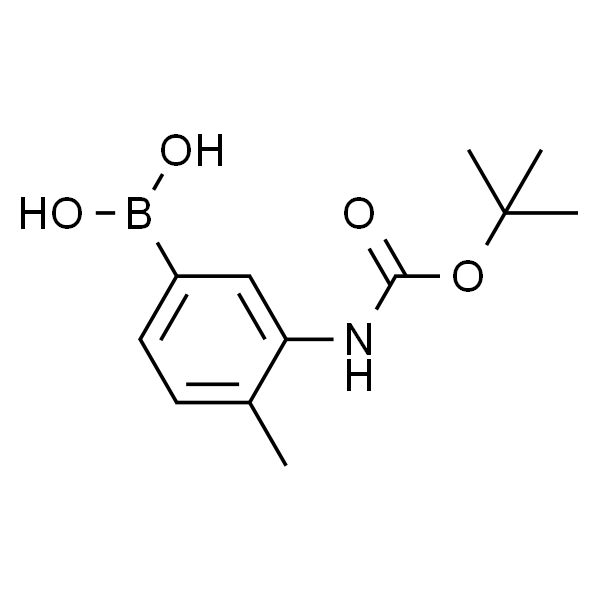 (3-((叔丁氧基羰基)氨基)-4-甲基苯基)硼酸