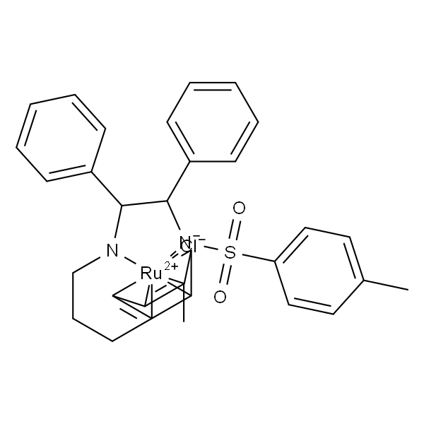 {N-[3-(η6-phenyl)propyl]-[(1S-2S)-1,2-diphenyl-1-4-methylbenzenesulfonylamidato(kN)-ethyl-2-amino-(kN)]}ruthenium(II) (S,S)-Teth-TsDpen RuCl WILLS CATALYST