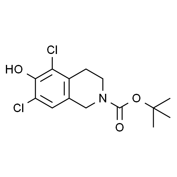 5,7-二氯-6-羟基-3,4-二氢异喹啉-2(1H)-羧酸叔丁酯