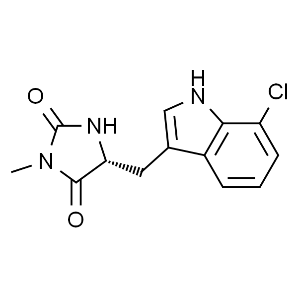 (5R)-5-[(7-氯-1H-吲哚-3-基)甲基]-3-甲基-2,4-咪唑烷二酮