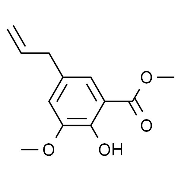 2-羟基-3-甲氧基-5-丙烯基苯甲酸甲酯