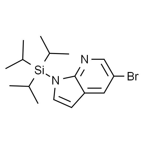 1-三异丙基硅基-5-溴-7-氮杂吲哚