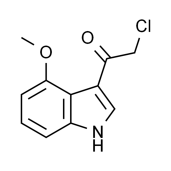 2-氯-1-(4-甲氧基-1H-吲哚-3-基)乙-1-酮