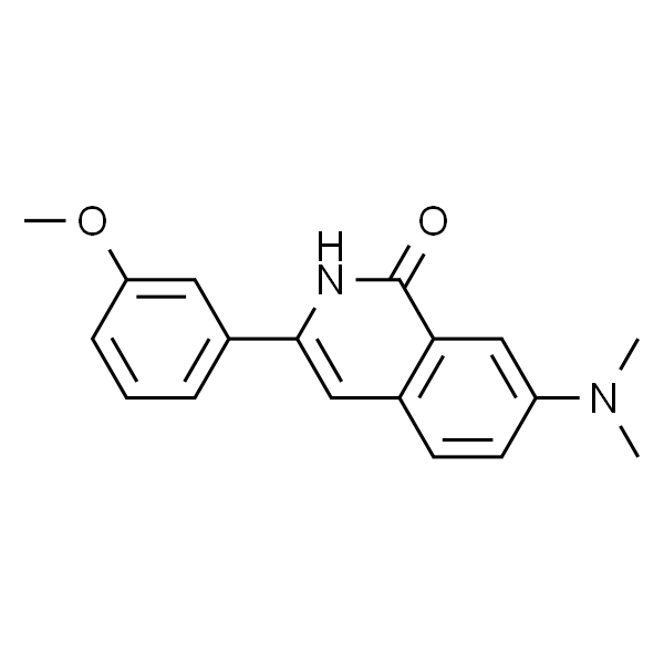 1(2H)-Isoquinolinone, 7-(dimethylamino)-3-(3-methoxyphenyl)-