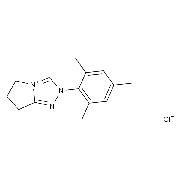 2-均三甲苯基-6,7-二氢-5H-吡咯并[2,1-c][1,2,4]三唑-2-鎓氯化物