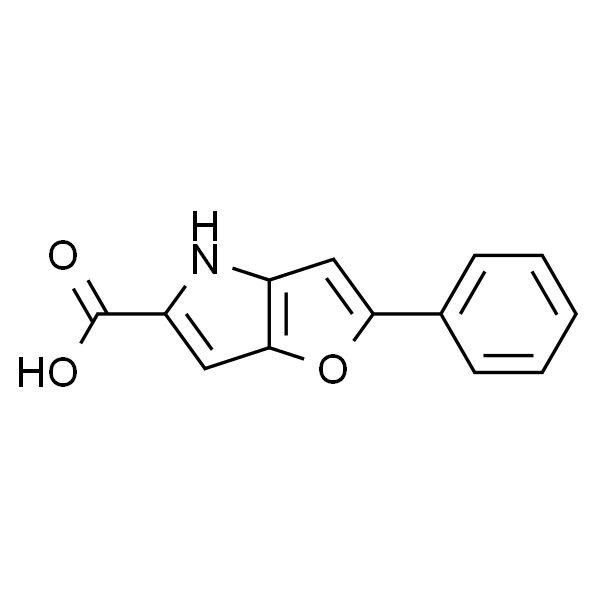 2-phenyl-4H-furo[3,2-b]pyrrole-5-carboxylic acid