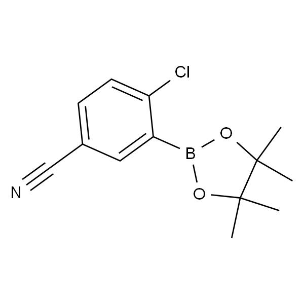 2-氯-5-氰基苯基硼酸频哪醇酯
