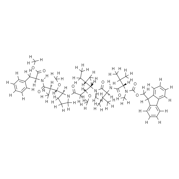 L-Phenylalanine, N-[(9H-fluoren-9-ylmethoxy)carbonyl]-N-methyl-L-valyl-L-valyl-(3R,4S,5S)-3-methoxy-5-methyl-4-(methylamino)hept