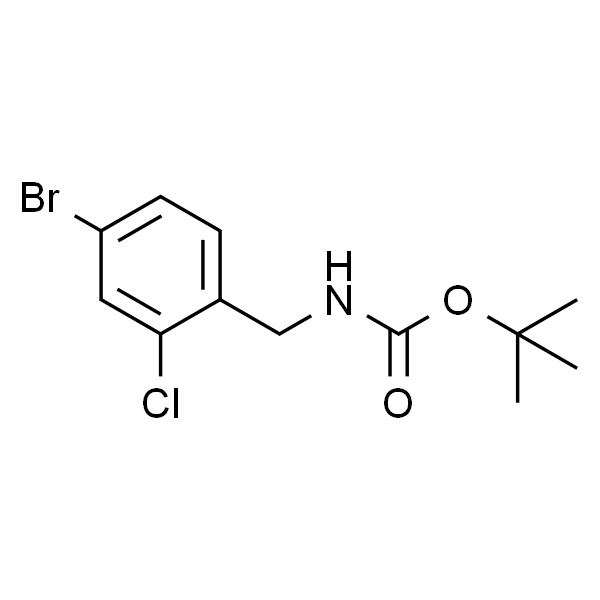 叔丁基(4-溴-2-氯苄基)氨基甲酸酯