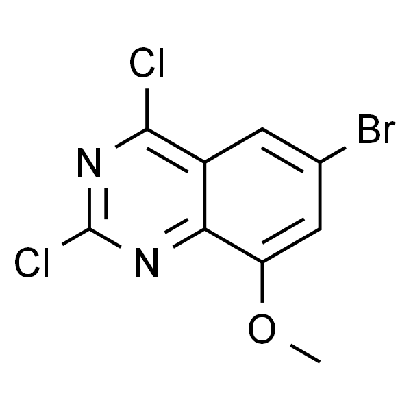 2,4-二氯-6-溴-8-甲氧基喹唑啉