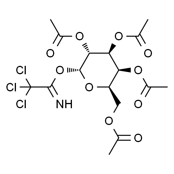 (2R,3S,4S,5R,6R)-2-(乙酰氧基甲基)-6-(2,2,2-三氯-1-亚氨基乙氧基)四氢-2H-吡喃-3,4,5-三乙酸酯