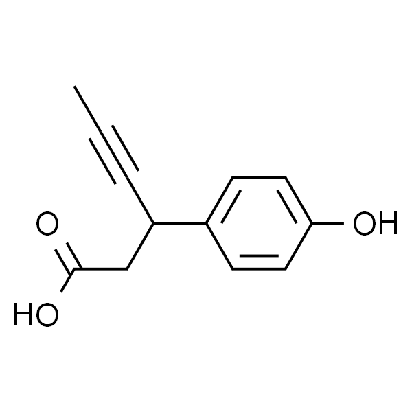 3-(4-羟基苯基)己-4-炔酸