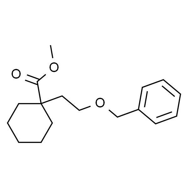 1-(2-(苄氧基)乙基)环己烷羧酸甲酯