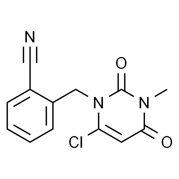 2-((6-氯-3-甲基-2,4-二氧代-3,4-二氢嘧啶-1(2H)-基)甲基)苯甲腈