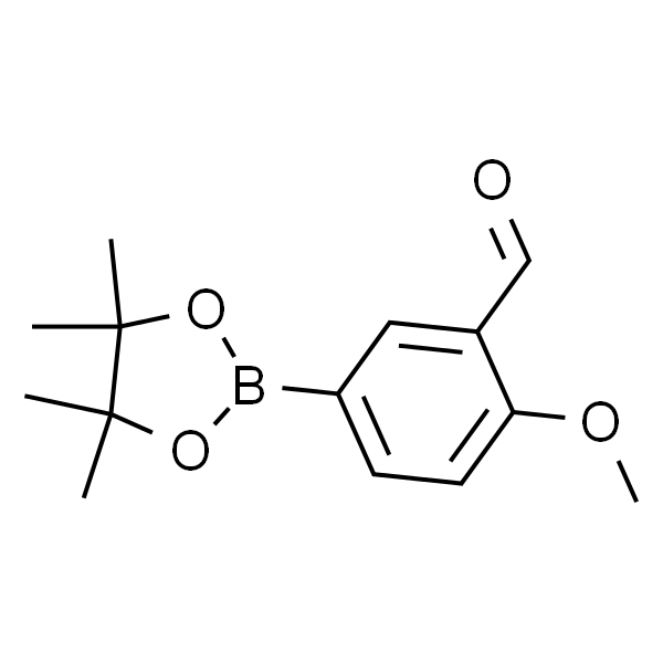2-甲氧基-5-(4,4,5,5-四甲基-1,3,2-二氧硼杂环戊烷-2-基)苯甲醛
