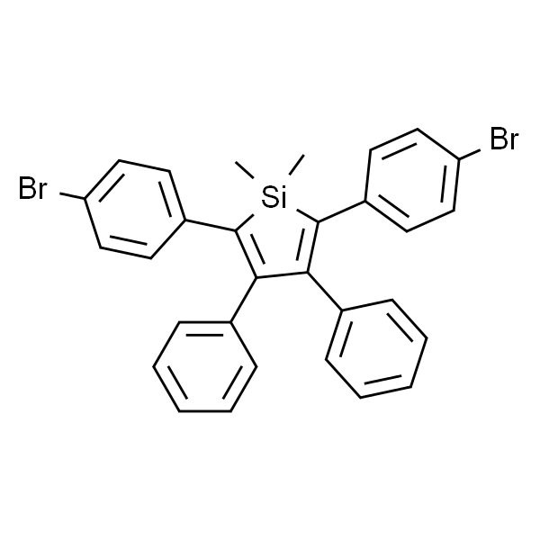 2,5-双(4-溴苯基)-1,1-二甲基-3,4-二苯基-1H-硅