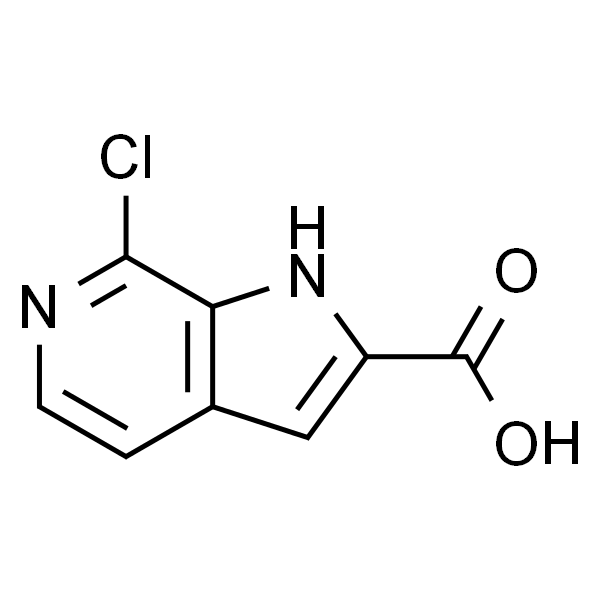 7-氯-1H-吡咯并[2,3-c]吡啶-2-羧酸