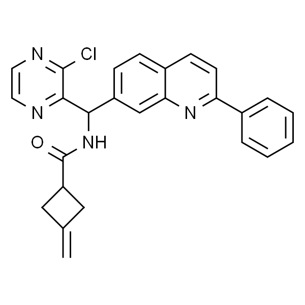 N-((3-chloropyrazin-2-yl)(2-phenylquinolin-7-yl)Methyl)-3-MethylenecyclobutanecarboxaMide