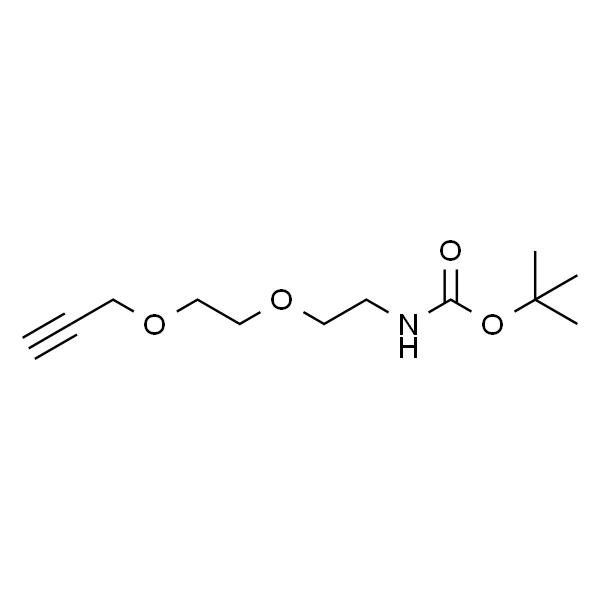 （2-（2-（丙-2-炔-1-氧基）乙氧基）乙基）氨基甲酸叔丁酯