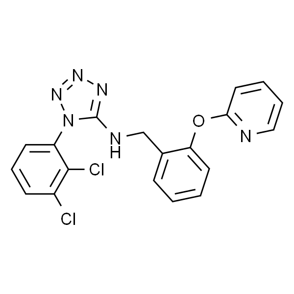 1-(2,3-二氯苯基)-N-[[2-[(吡啶-2-基)氧基]苯基]甲基]-1H-四唑-5-胺