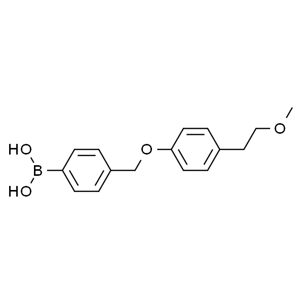 4-[(4-(2-METHOXYETHYL)PHENOXY)METHYL]PHENYLBORONIC ACID