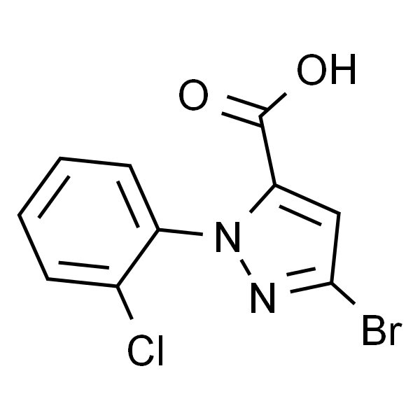 3-溴-1-(2-氯苯基)-1H-吡唑-5-羧酸
