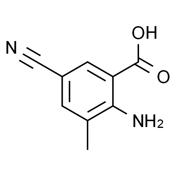 2-氨基-5-氰基-3-甲基苯甲酸