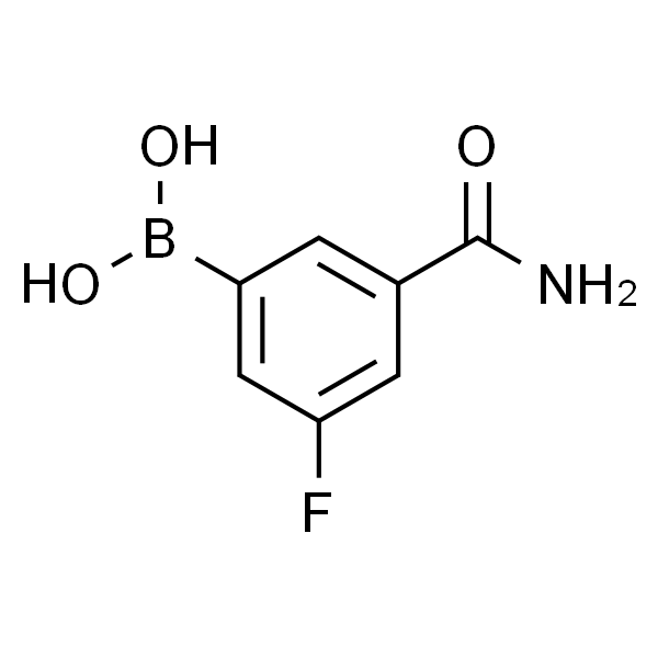 (3-carbamoyl-5-fluoro-phenyl)boronic acid
