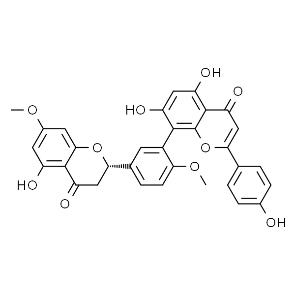 2,3-二氢穗花杉双黄酮-7,4'-二甲醚