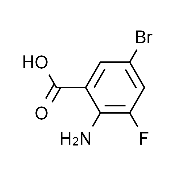 2-氨基-5-溴-3-氟苯甲酸