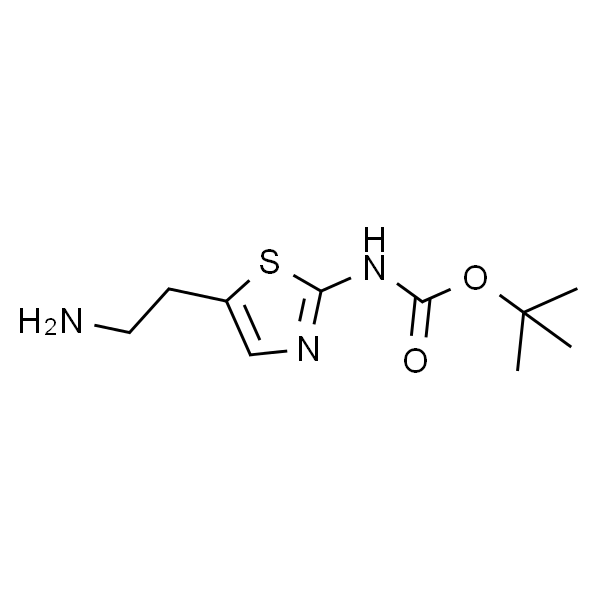 5-(2-氨基乙基)噻唑-2-氨基甲酸叔丁酯