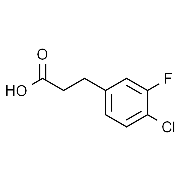 3-(4-氯-3-氟苯基)丙酸