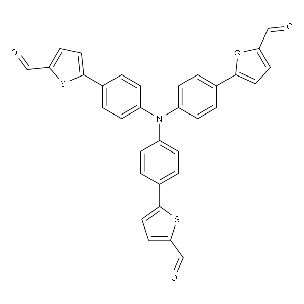 5-[4-[4-(5-甲酰基噻吩-2-基)-N-[4-(5-甲酰基噻吩-2-基)苯基]苯胺基]苯基]噻吩-2-甲醛