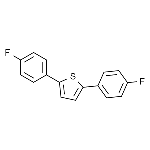 Thiophene, 2,5-bis(4-fluorophenyl)-