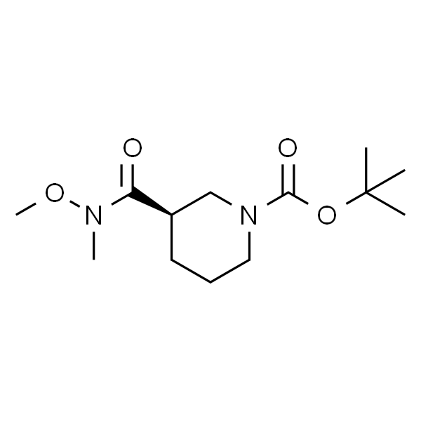 3R-1-BOC-3-[甲氧基(甲基)氨基甲酰]哌啶