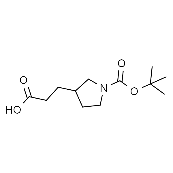 3-(1-(叔丁氧羰基)吡咯烷-3-基)丙酸
