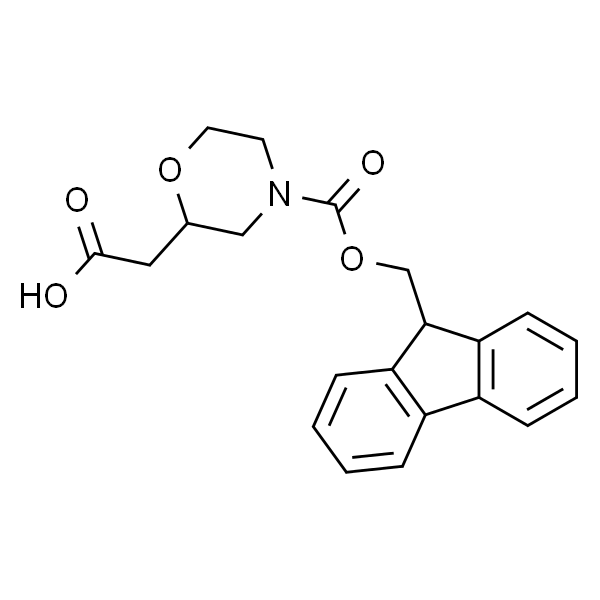 2-[4-(9H-芴-9-基甲氧基羰基)吗啉-2-基]乙酸